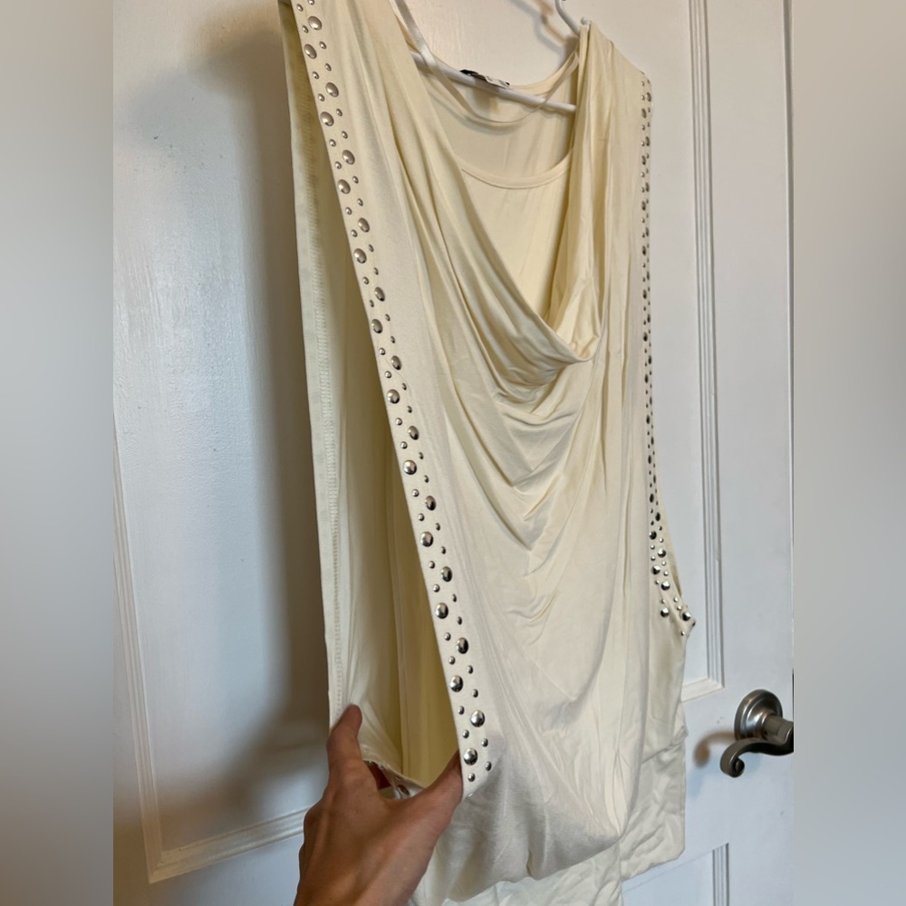 Embellished Tunic Tank with Cami